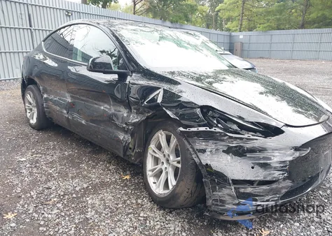 2022 Tesla Model Y Long Range Dual Motor All-Wheel Drive from USA, damaged, VIN 7SAYGDEE3NF461019